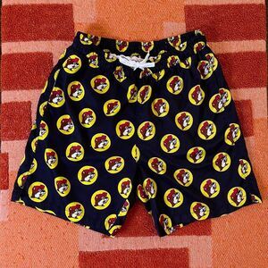 Bucee's Swim Trunks Black Logo Adult Small